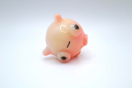 B-GRADE PINK Yellow-Bellied Frog Keychain (DISCOUNTED)