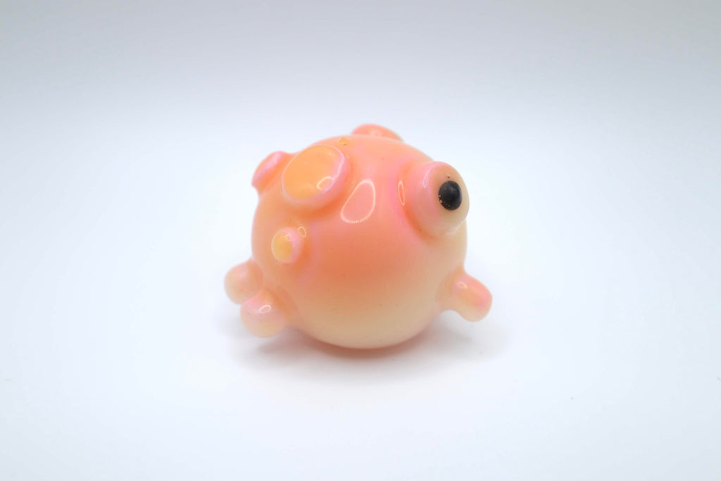 B-GRADE PINK Yellow-Bellied Frog Keychain (DISCOUNTED)